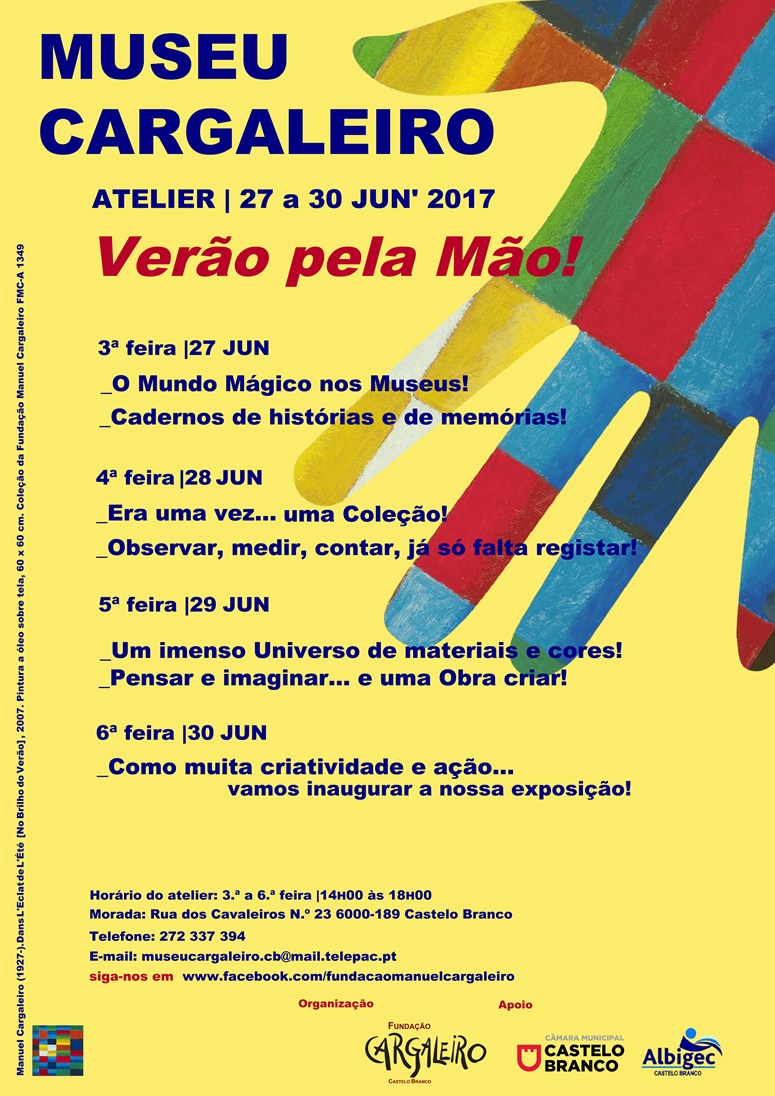 Atelier 1 VERAO 27A30 JUN 2017